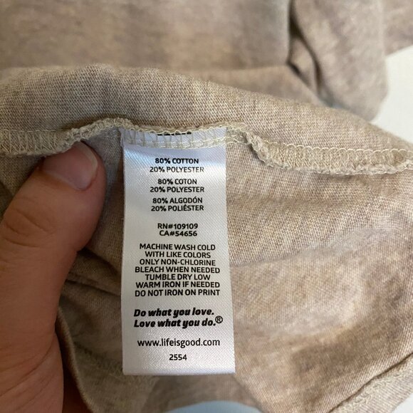 Life is Good Crusher T Shirt - Picture 5 of 5